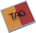 Picture of TAG Golden Orange & Red Split Cake 50g