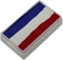 Picture of TAG  1 Stroke (RED, WHITE AND BLUE) Cake - 30g