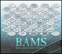 Picture of BAM 1000 Classic Set (45 stencils)