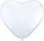 Picture of 6 Inch Heart - White (100/bag)