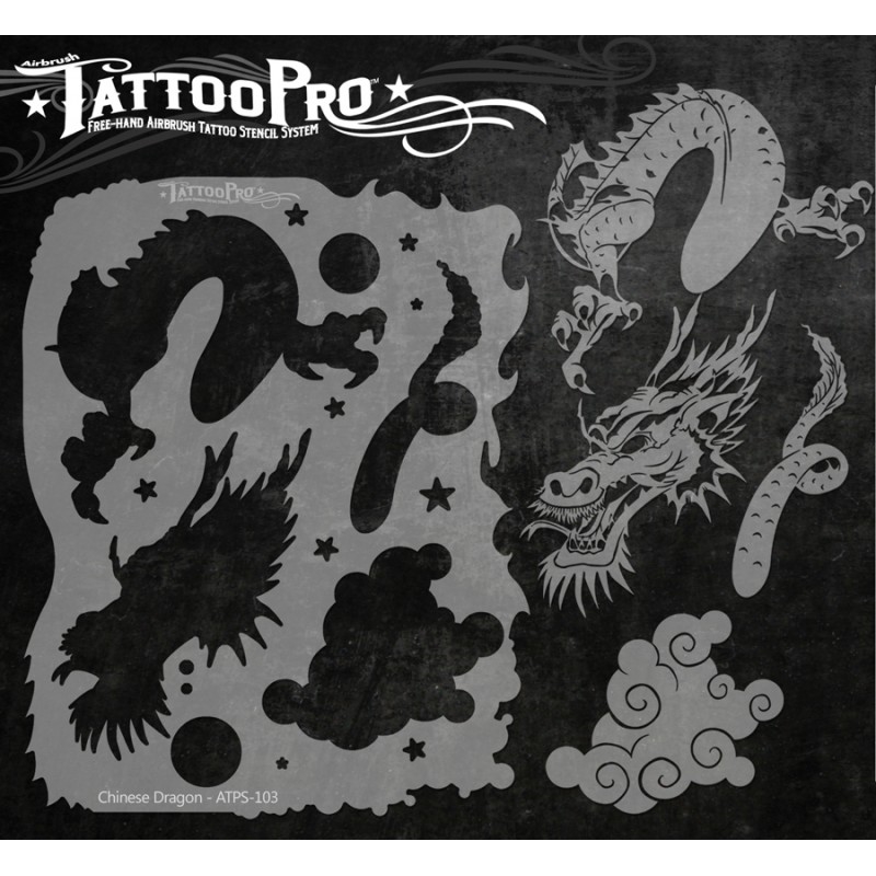 Dragon Clipart Stencil  Small Chinese Dragon Tattoo Transparent PNG   2356x2302  Free Download on NicePNG