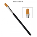 Picture of Global Body Art - Brush - Filbert 1/2 Inch