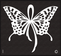 Picture of Essential - HD Stencil - Butterfly Ribbon - AE1 (2pc/pk)
