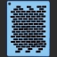 Picture of Bricks Stencil - SOBA-25