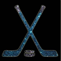 Picture of Hockey Stick - Sparkle Stencil