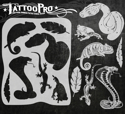 Picture of Tattoo Pro Stencil - Scales & Tails (ATPS-140)