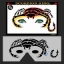 Picture of Scorpion King Stencil Eyes - 78SE