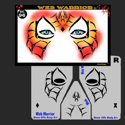 Picture of Web Warrior Stencil Eyes - 96SE