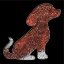 Picture of Puppy - Sparkle Stencil (1pc)