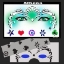 Picture of Athena Stencil Eyes - 03SE - (Child Size 4-7 YRS OLD)