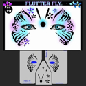 Picture of Flutter Fly Stencil Eyes - 19SEc - (Child Size 4-7 YRS OLD)