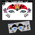 Picture of Lady Bug Stencil Eyes - 40SE - (8 YRS and UP)