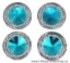 Picture of Double Round Gems - Blue - 20mm (4 pc.) (SG-DRB)