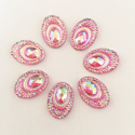 Picture of Big Peacock Gems - Light Pink - 13x18mm (7 pc.) (SG-BP6)