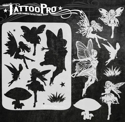 Picture of Tattoo Pro Stencil - Fairies (ATPS-157)