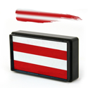 Picture of Silly Farm - Candy Cane Arty Brush Cake - 30g