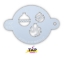 Picture of TAP 035 Face Painting Stencil - Christmas Ornaments