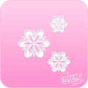 Picture of Pink Power Face Painting Stencil (1123) - Fancy Daisies