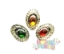 Picture of Small Peacock Gems - Festive Assortment - 10-14mm (12 pc.) (AG-SP1)
