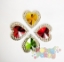 Picture of Double Heart Gems - Festive Assortment - 16mm (7 pc.) (AG-DH2)