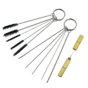 Picture of 11pcs Airbrush Spray Gun Nozzle Cleaning Repair Tool Kit (Needle & Brush Set)