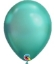 Picture of 11" Chrome GREEN round balloons - 100 count