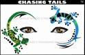 Picture of Chasing Tails Stencil Eyes Stencil - (8 YRS and UP)