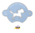 Picture of TAP 088 Face Painting Stencil - Prancing Unicorn