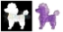 Picture of Poodle - Sparkle Stencil (1pc)