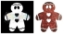 Picture of Gingerbread Man - Sparkle Stencil (1pc)