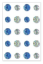 Picture of Peel-n-Stick Bling Swirl Gems 10mm x12mm - Ocean (SE023D)