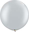 Picture of 30" Round Qualatex - Silver (2/bag)