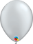 Picture of Qualatex 5" Round - Silver (100/bag)