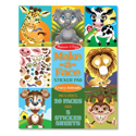 Picture of Melissa & Doug - Make-a-Face Sticker Pad - Crazy Animals (170+ Stickers)