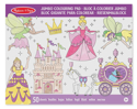Picture of Melissa & Doug - Jumbo Coloring Pad - Princess & Fairy (50 Pages)
