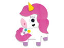 Picture of Krafty Kids Kit: DIY Foam Friends Craft Kit - White Unicorn (CK192-S)