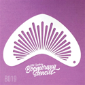 Picture of Art Factory Boomerang Stencil - Sunburst (B019)