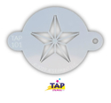 Picture of TAP 101 Face Painting Stencil - Super Star