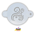 Picture of TAP 099 Face Painting Stencil - Swirly Detail