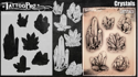 Picture of Tattoo Pro Stencil -  Crystals  (ATPS182)