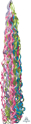 Picture of Twirlz Tissue Balloon Tail 34'' - Jewel Tones (1 pc)