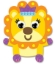 Picture of Krafty Kids Kit: DIY Foam Friends Craft Kit - Lion (CK192-T)