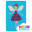 Picture of Fairy Glitter Tattoo Stencil - HP-106 (5pc pack)