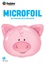 Picture of 30'' Playful Pig Foil Balloon (1pc)