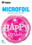 Picture of 18"  Birthday Pink Sparkle Foil Balloon (1pc)