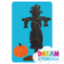 Picture of Scarecrow with Pumpkin Glitter Tattoo Stencil - HP-162 (5pc pack)