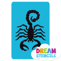 Picture of Scorpion - 3  Glitter Tattoo Stencil - HP-205 (5pc pack)