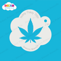 Picture of Marijuana Leaf - Dream Stencil - 24