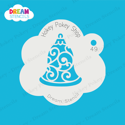 Picture of Bell Ornament - Dream Stencil - 49