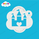 Picture of Dream Castle - Dream Stencil - 254